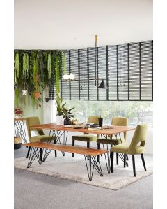 Dylan acacia dining outlet table