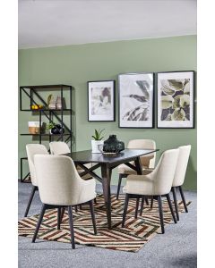 Juni Dining Set (Cream)