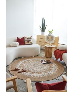 Della Woven Jute Rug