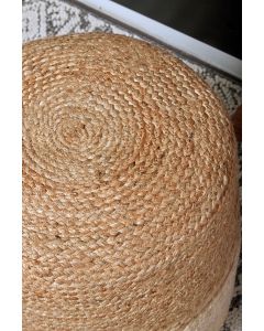 Sloane Jute Pouf