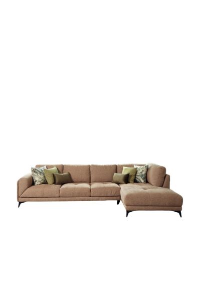 Yohan 4 piece sofa set with cushions top