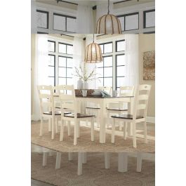 Woodanville dining room top table and chairs