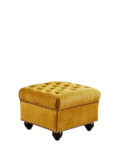Canio Footstool - Old Gold