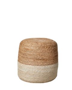 Sloane Jute Pouf