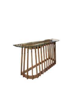Catalina Slatted Console Table