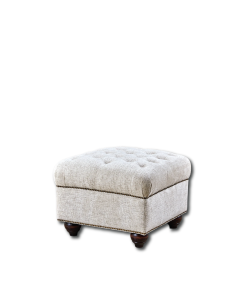 Canio Footstool - Cream
