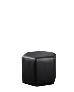 Day Hexagon Footstool - Charcoal