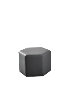 Day Hexagon Footstool - Smoke