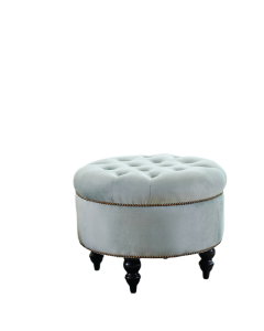 Sera Footstool - Jewel Grey