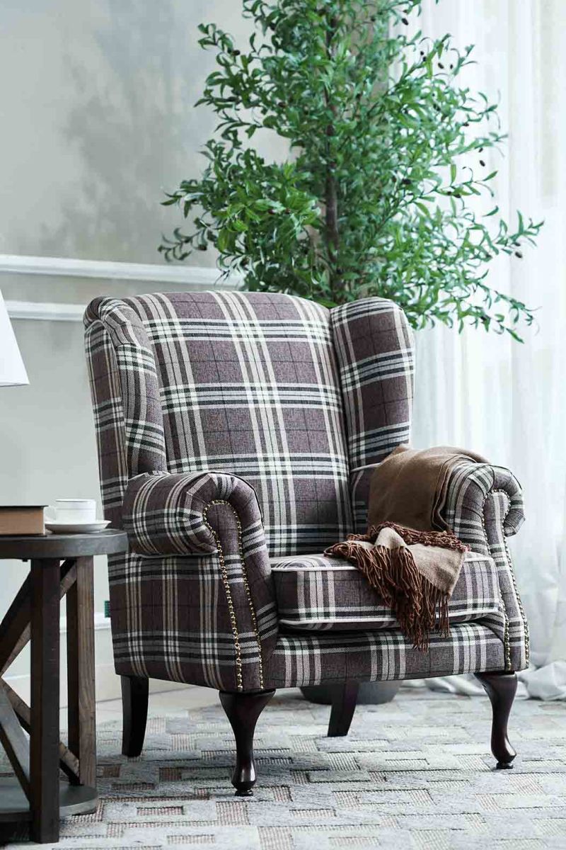 Gracie Wing Chair - Beverly