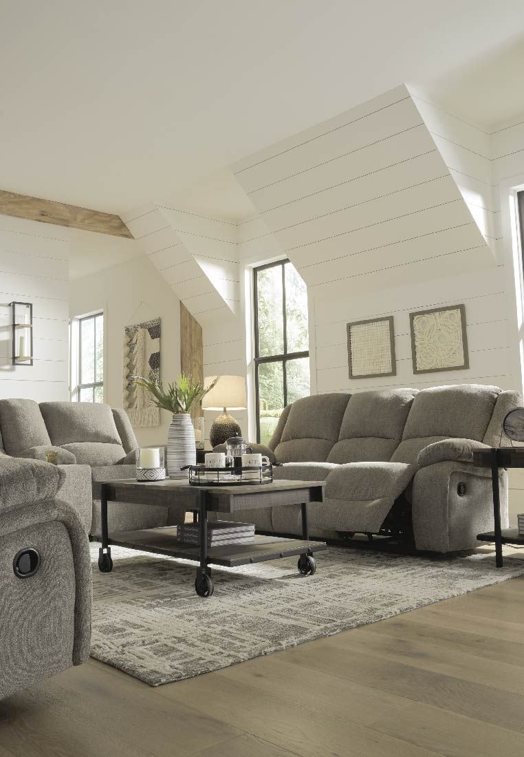 Draycoll Reclining 3-Seater Sofa