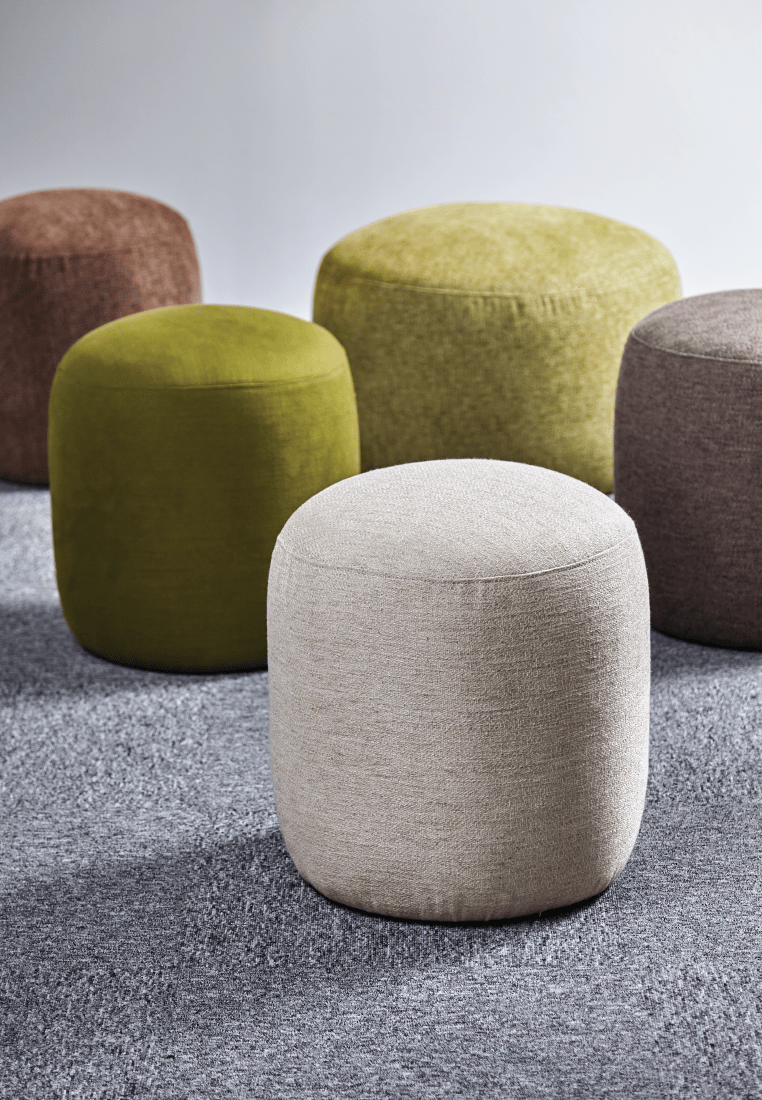 Dani Small Ottoman - Oat