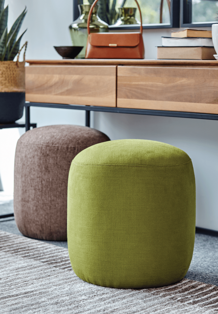 Dani Small Ottoman - Sage