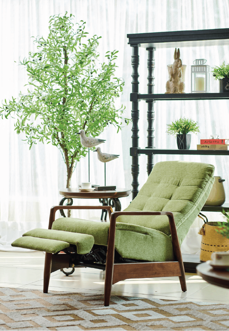 Dario Push Back Chair - Kiwi