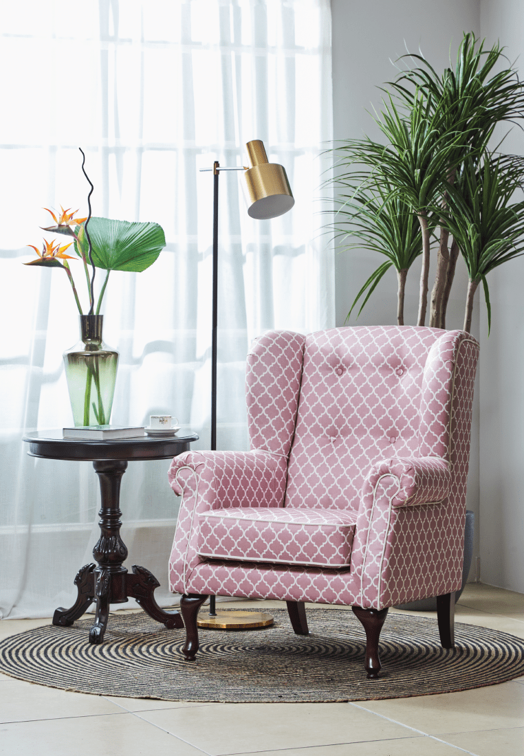 Fella Design Easy Chair - Moroccan Pink