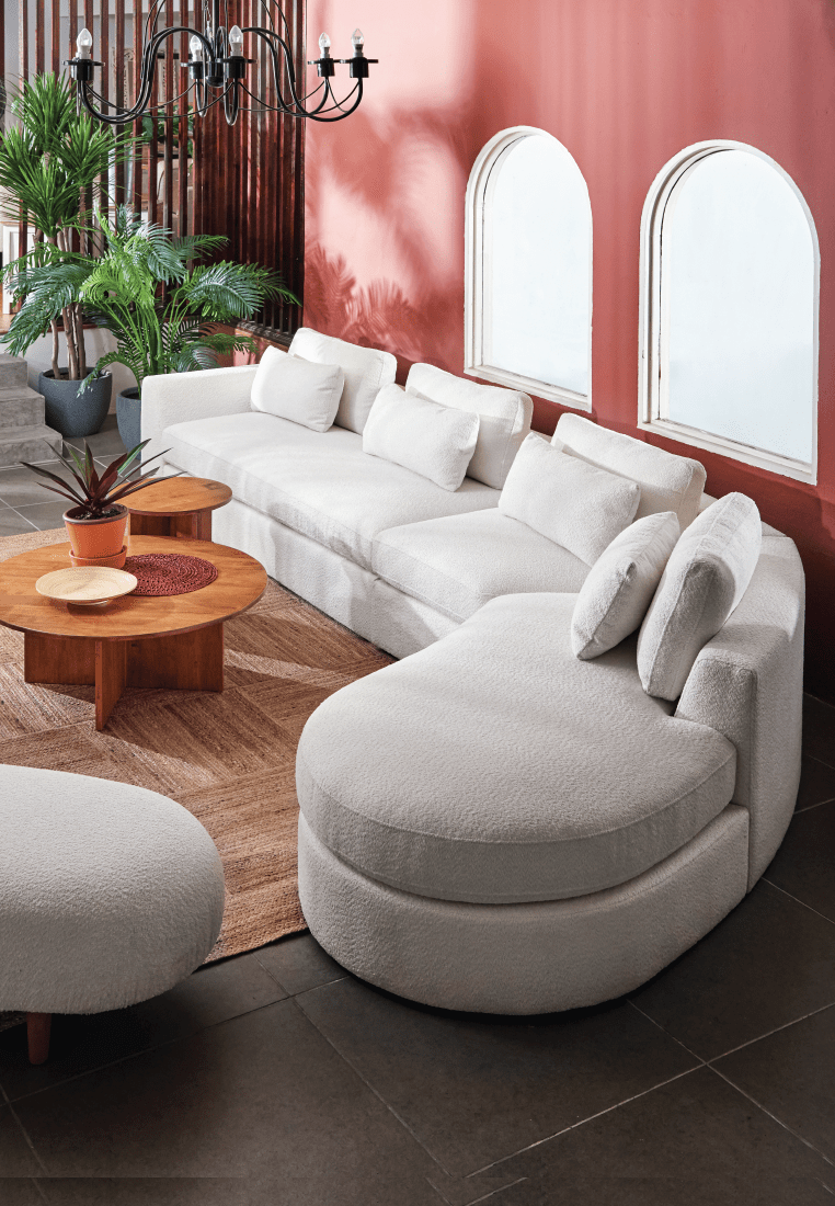 Nicole L-Shape Sofa