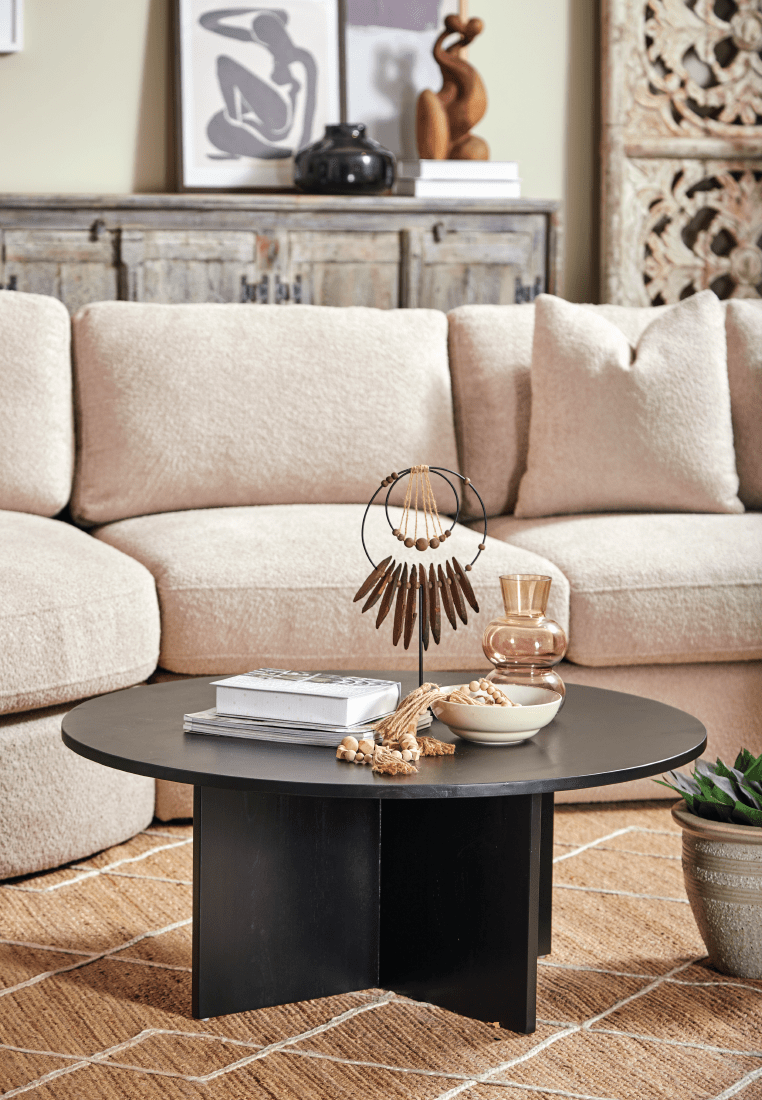 Skein Coffee Table - Black